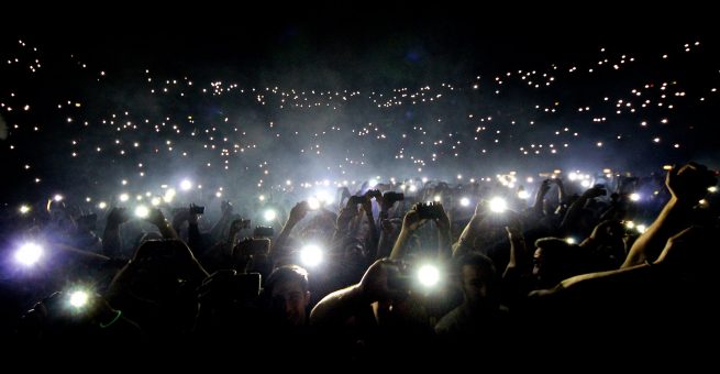 Andrea Veroni Fotografo Roma Photographer Music Pubblico Paul Kalkbrenner